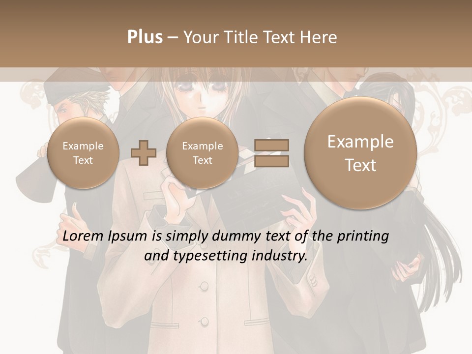 A Group Of People Standing Next To Each Other PowerPoint Template