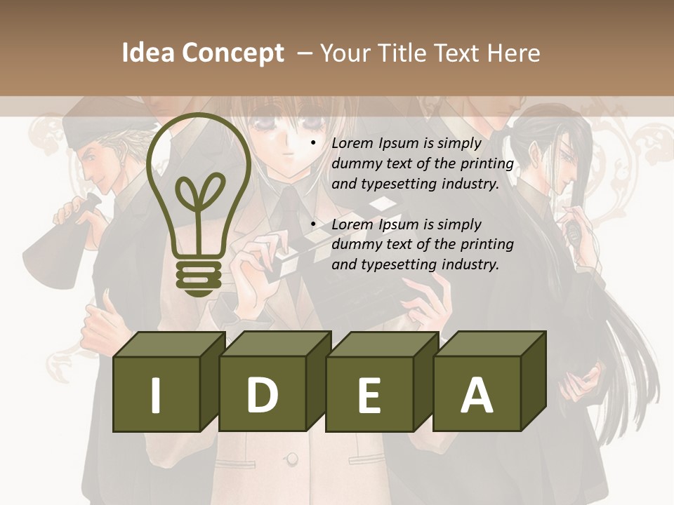 A Group Of People Standing Next To Each Other PowerPoint Template