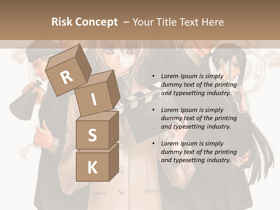 A Group Of People Standing Next To Each Other PowerPoint Template