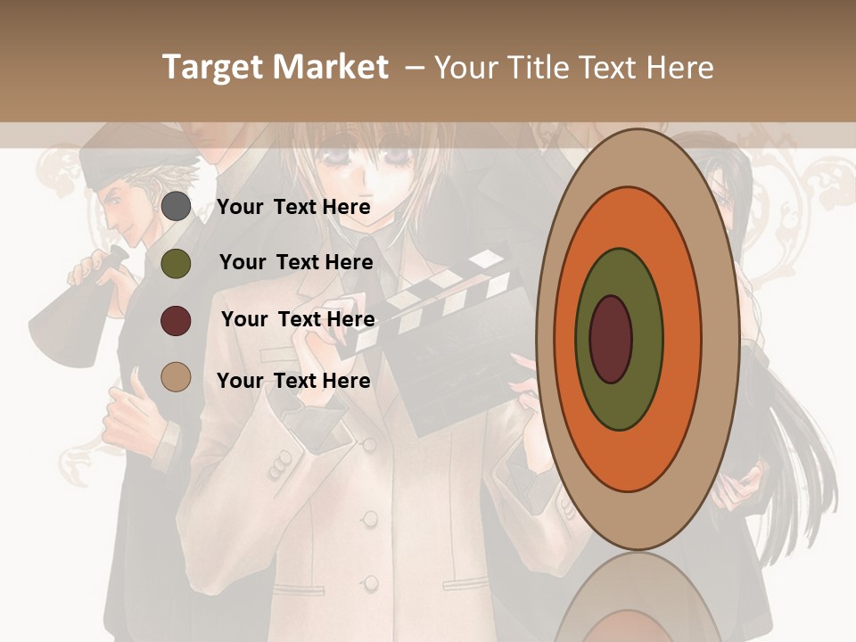 A Group Of People Standing Next To Each Other PowerPoint Template