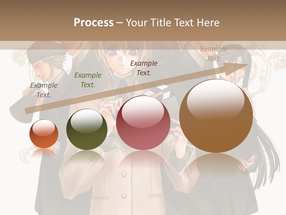 A Group Of People Standing Next To Each Other PowerPoint Template