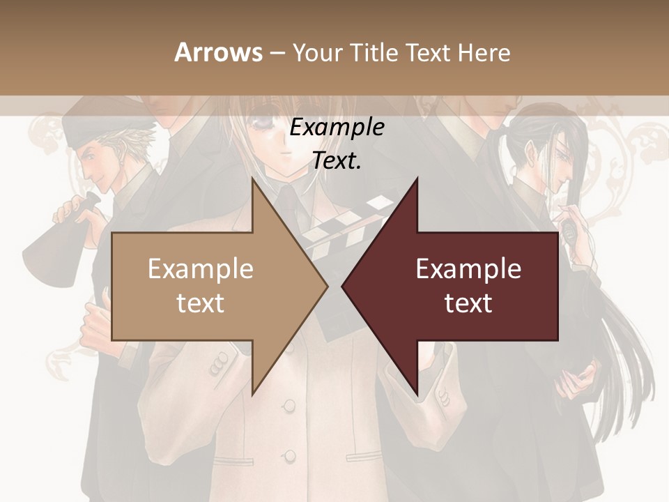 A Group Of People Standing Next To Each Other PowerPoint Template