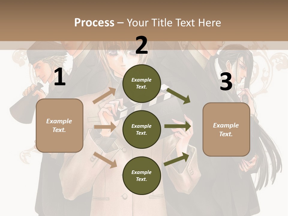 A Group Of People Standing Next To Each Other PowerPoint Template