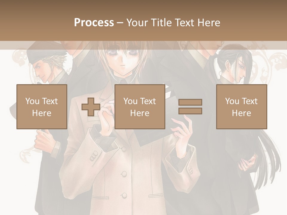 A Group Of People Standing Next To Each Other PowerPoint Template