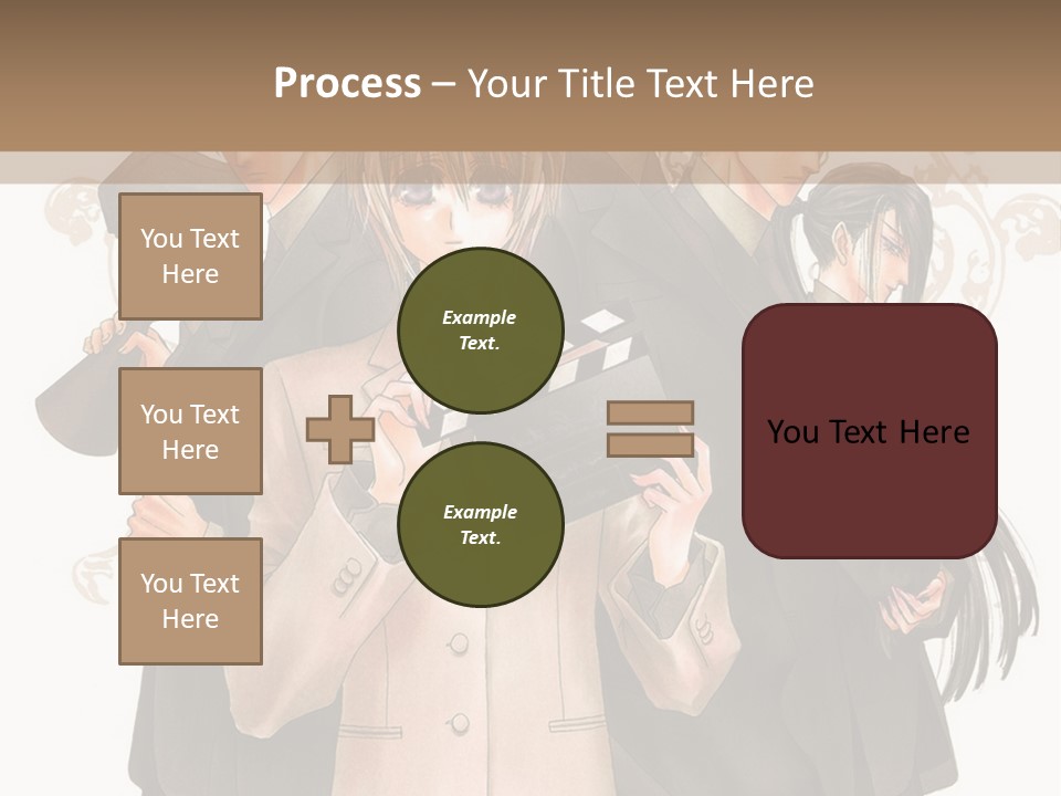 A Group Of People Standing Next To Each Other PowerPoint Template
