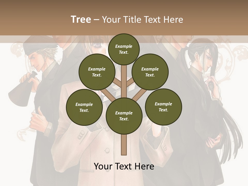 A Group Of People Standing Next To Each Other PowerPoint Template