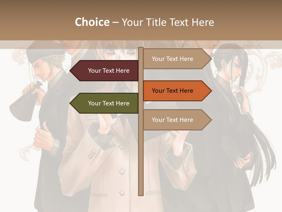 A Group Of People Standing Next To Each Other PowerPoint Template