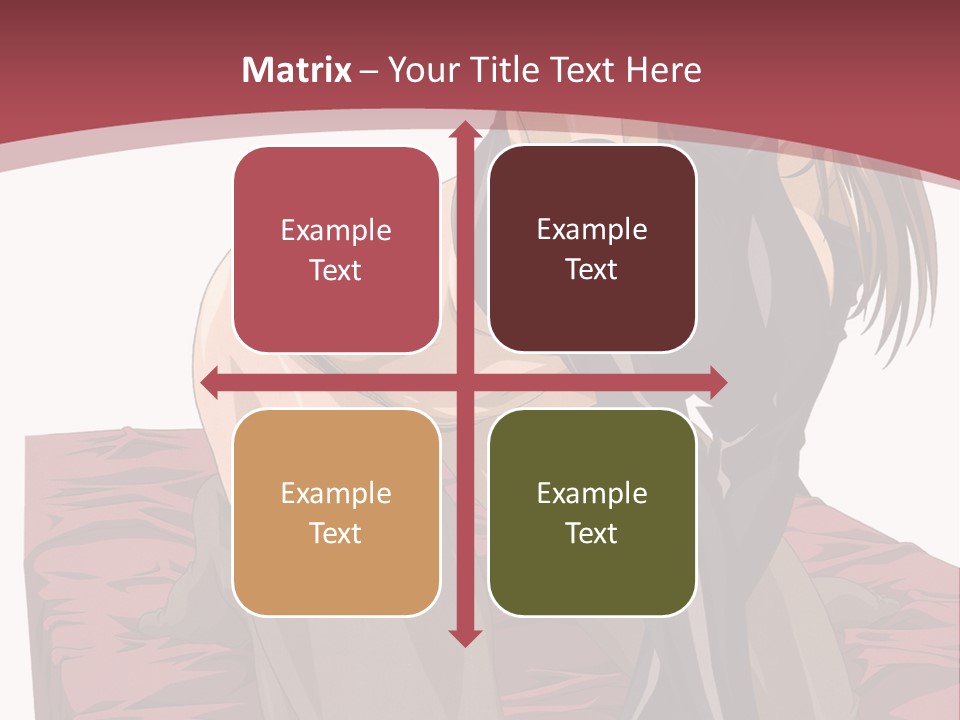 A Woman Sitting On The Ground With Her Legs Crossed PowerPoint Template