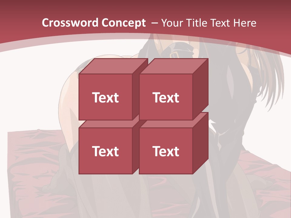 A Woman Sitting On The Ground With Her Legs Crossed PowerPoint Template