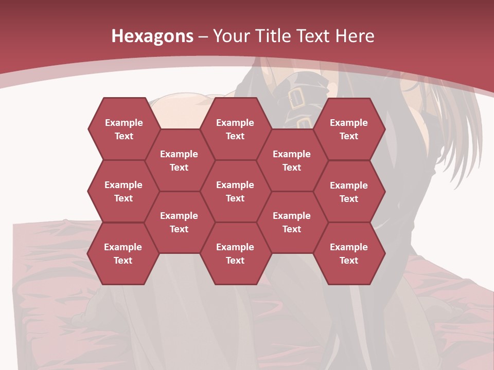 A Woman Sitting On The Ground With Her Legs Crossed PowerPoint Template