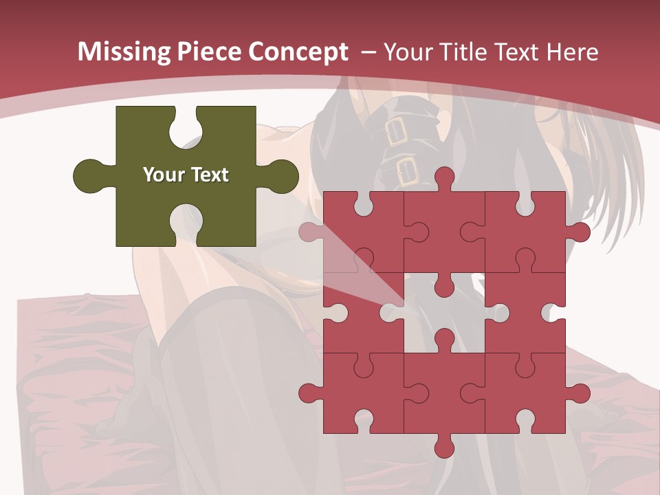 A Woman Sitting On The Ground With Her Legs Crossed PowerPoint Template