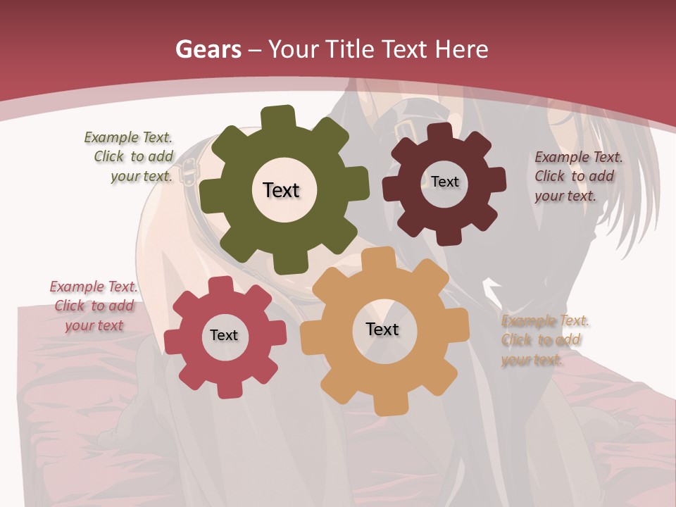 A Woman Sitting On The Ground With Her Legs Crossed PowerPoint Template