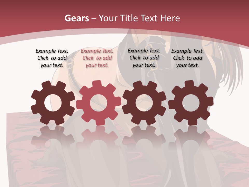 A Woman Sitting On The Ground With Her Legs Crossed PowerPoint Template