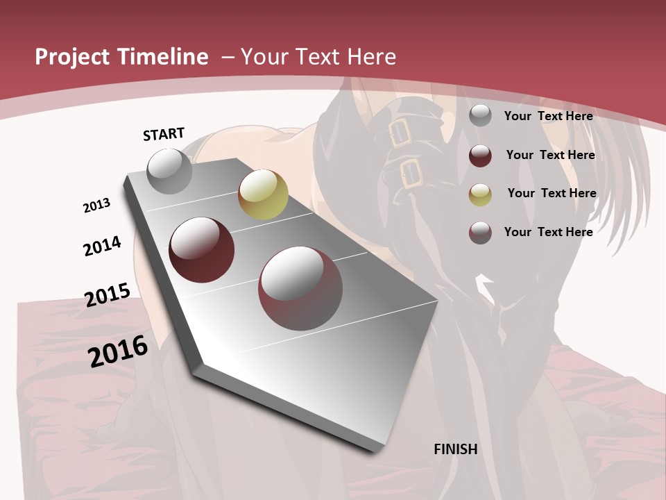 A Woman Sitting On The Ground With Her Legs Crossed PowerPoint Template