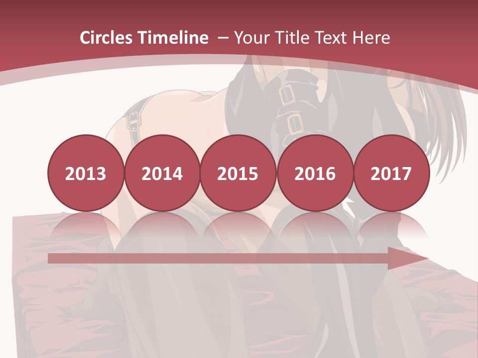 A Woman Sitting On The Ground With Her Legs Crossed PowerPoint Template