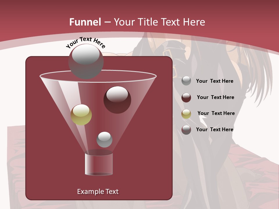 A Woman Sitting On The Ground With Her Legs Crossed PowerPoint Template