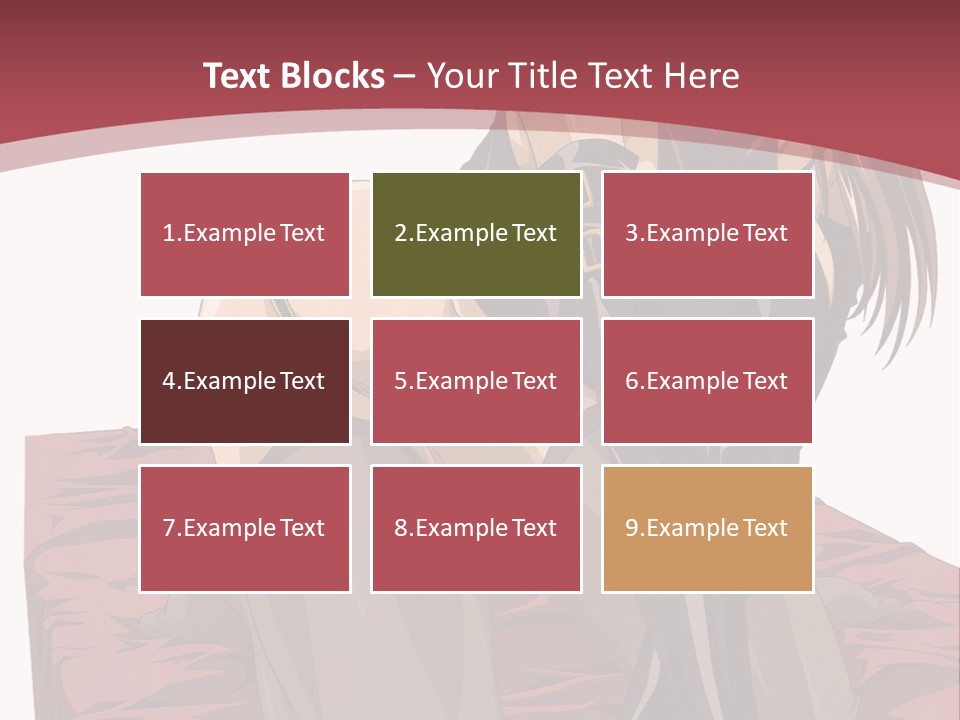 A Woman Sitting On The Ground With Her Legs Crossed PowerPoint Template