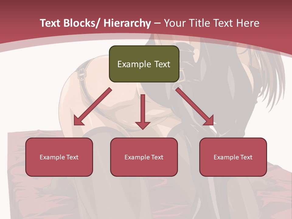 A Woman Sitting On The Ground With Her Legs Crossed PowerPoint Template