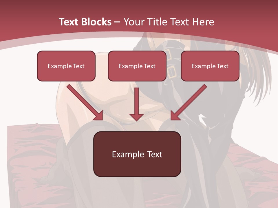 A Woman Sitting On The Ground With Her Legs Crossed PowerPoint Template