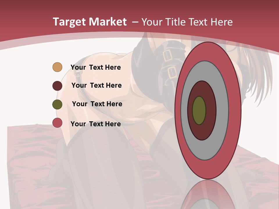 A Woman Sitting On The Ground With Her Legs Crossed PowerPoint Template