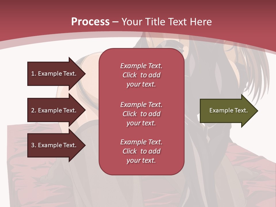 A Woman Sitting On The Ground With Her Legs Crossed PowerPoint Template