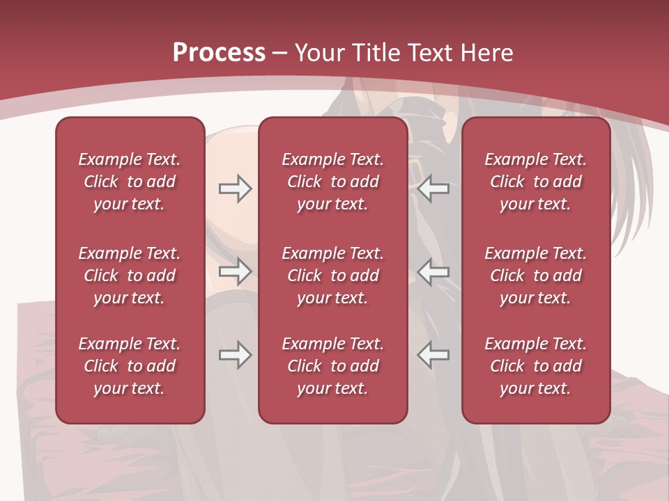 A Woman Sitting On The Ground With Her Legs Crossed PowerPoint Template