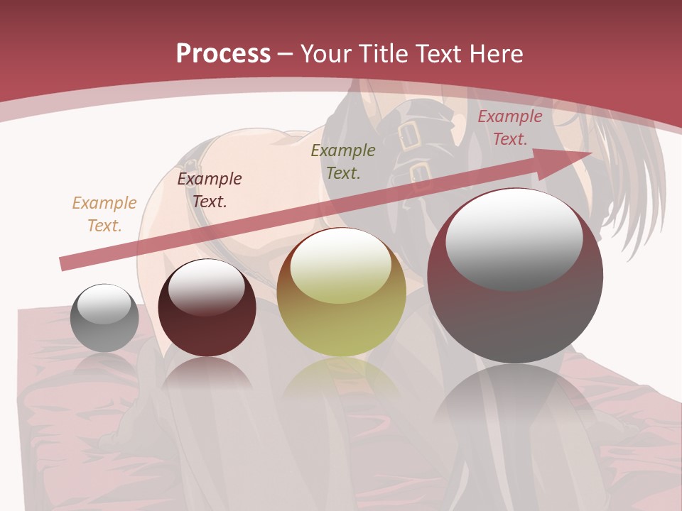 A Woman Sitting On The Ground With Her Legs Crossed PowerPoint Template