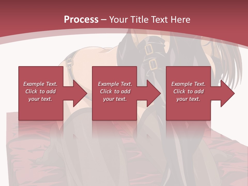A Woman Sitting On The Ground With Her Legs Crossed PowerPoint Template