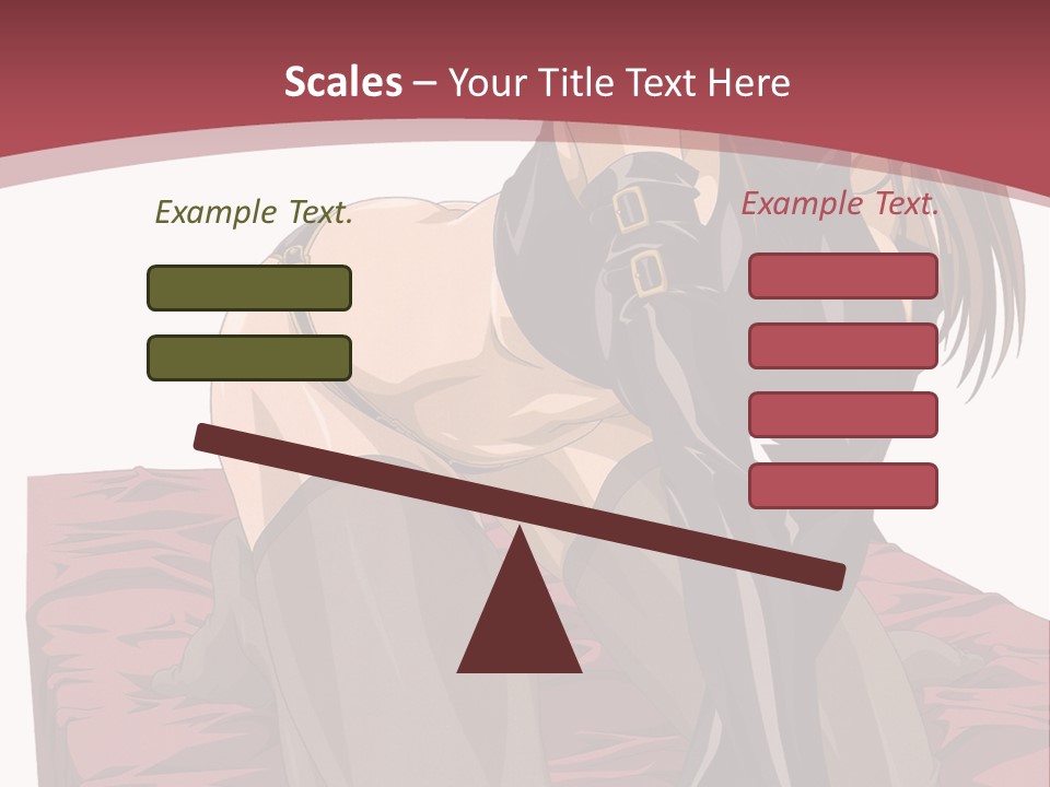 A Woman Sitting On The Ground With Her Legs Crossed PowerPoint Template