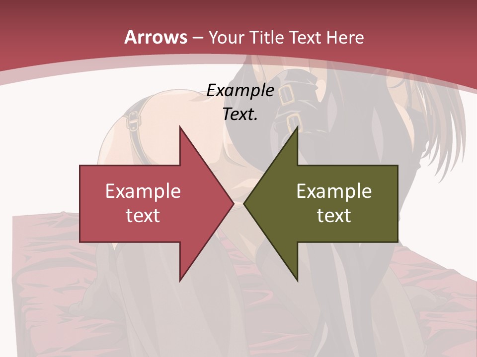 A Woman Sitting On The Ground With Her Legs Crossed PowerPoint Template