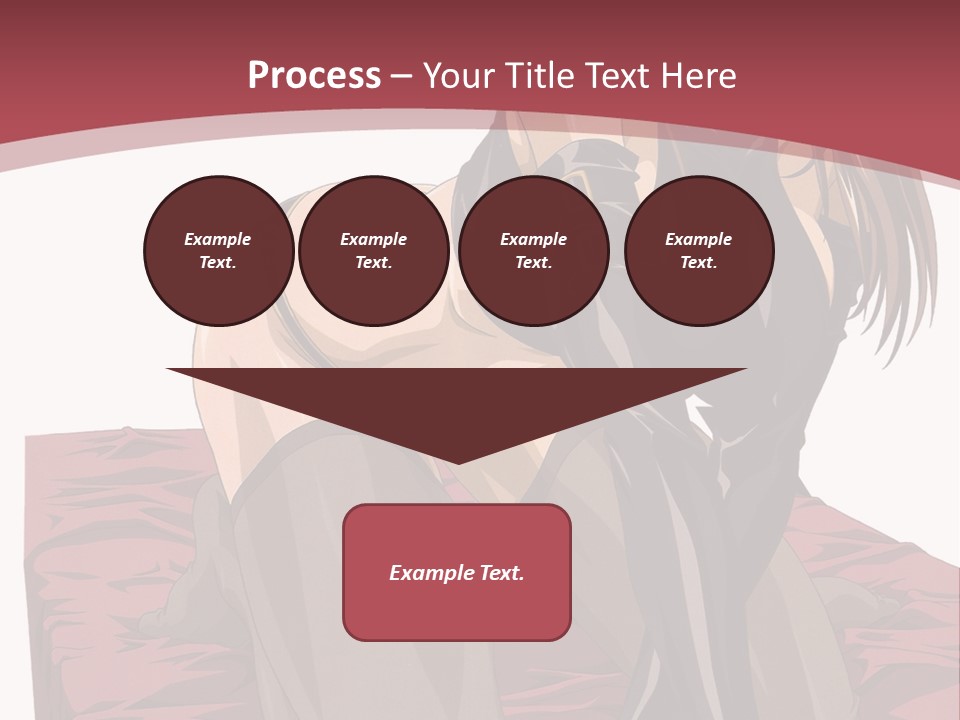 A Woman Sitting On The Ground With Her Legs Crossed PowerPoint Template