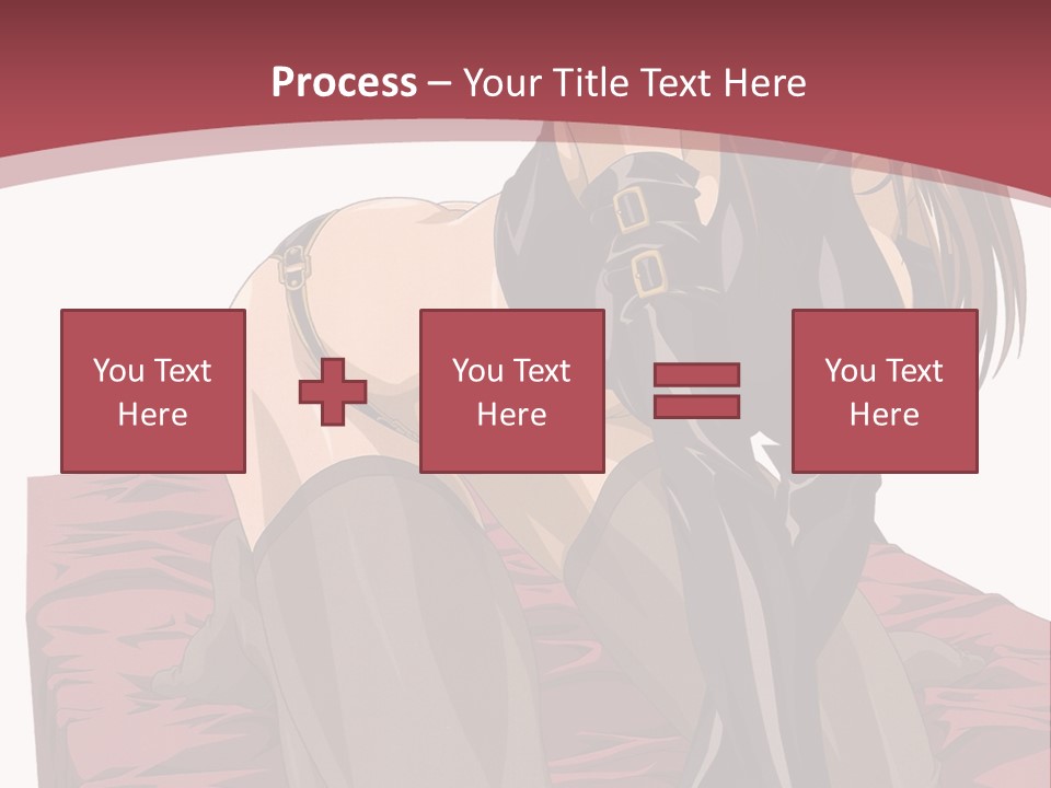 A Woman Sitting On The Ground With Her Legs Crossed PowerPoint Template