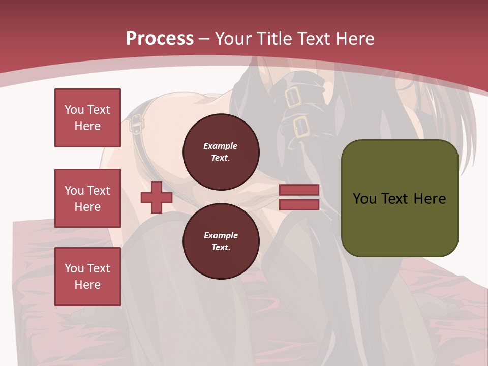 A Woman Sitting On The Ground With Her Legs Crossed PowerPoint Template