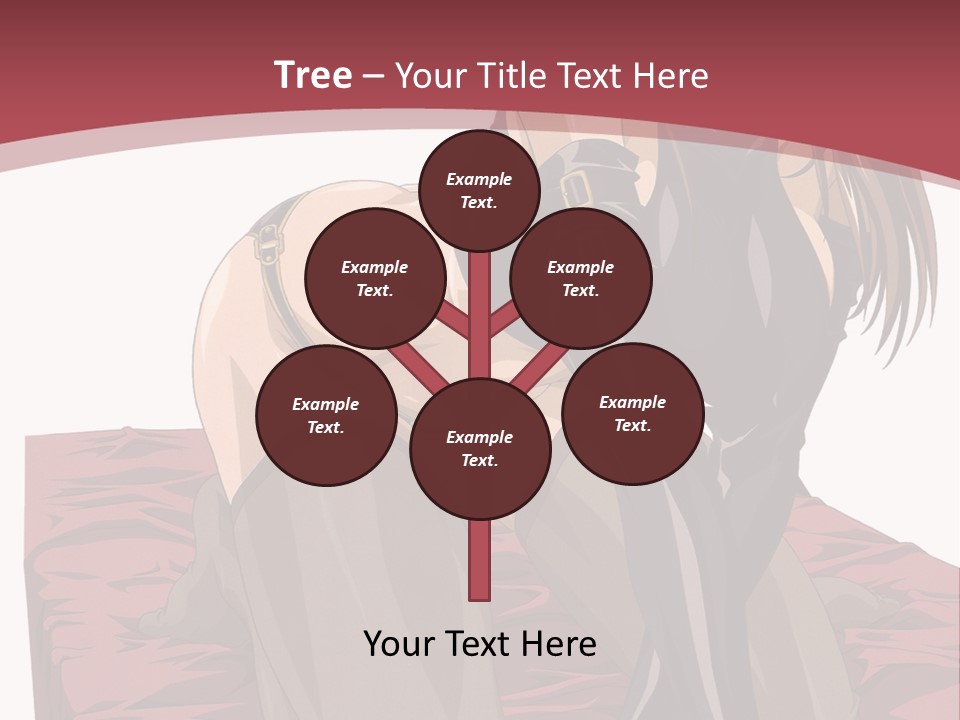 A Woman Sitting On The Ground With Her Legs Crossed PowerPoint Template