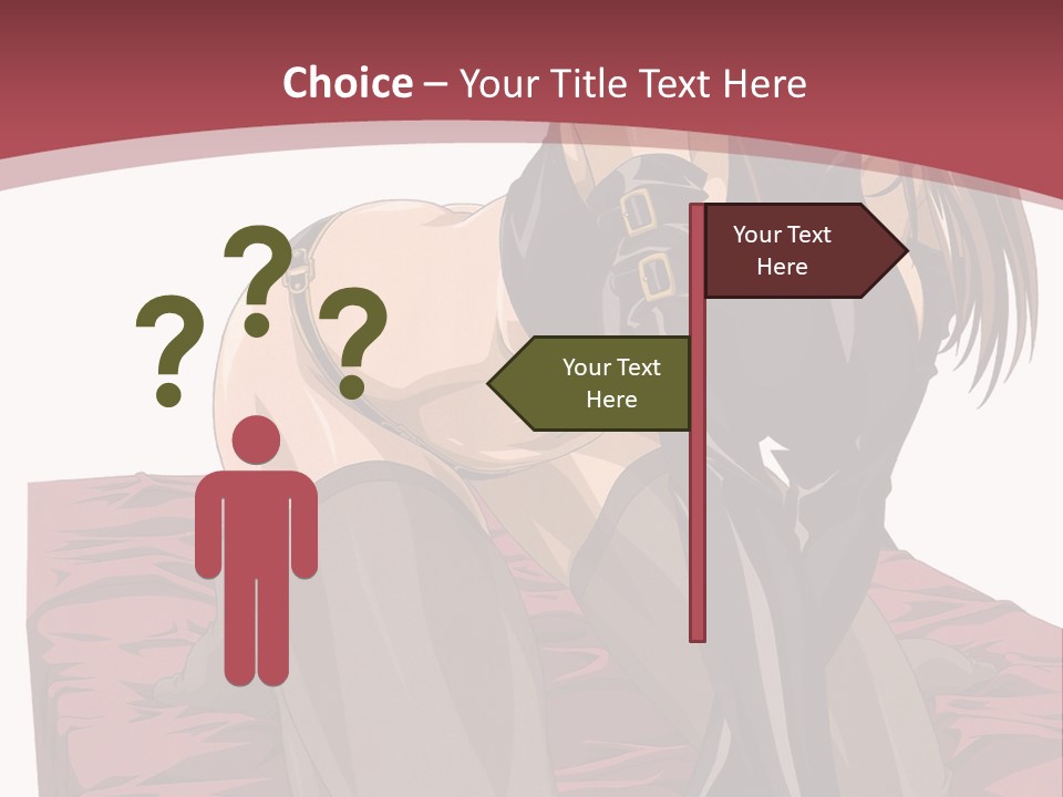 A Woman Sitting On The Ground With Her Legs Crossed PowerPoint Template