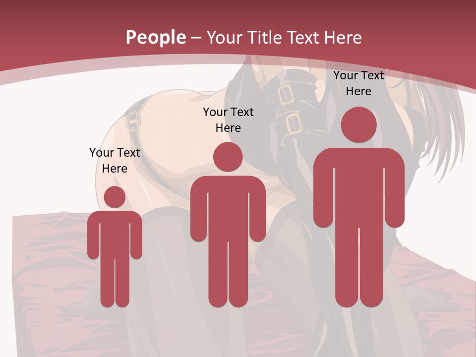 A Woman Sitting On The Ground With Her Legs Crossed PowerPoint Template