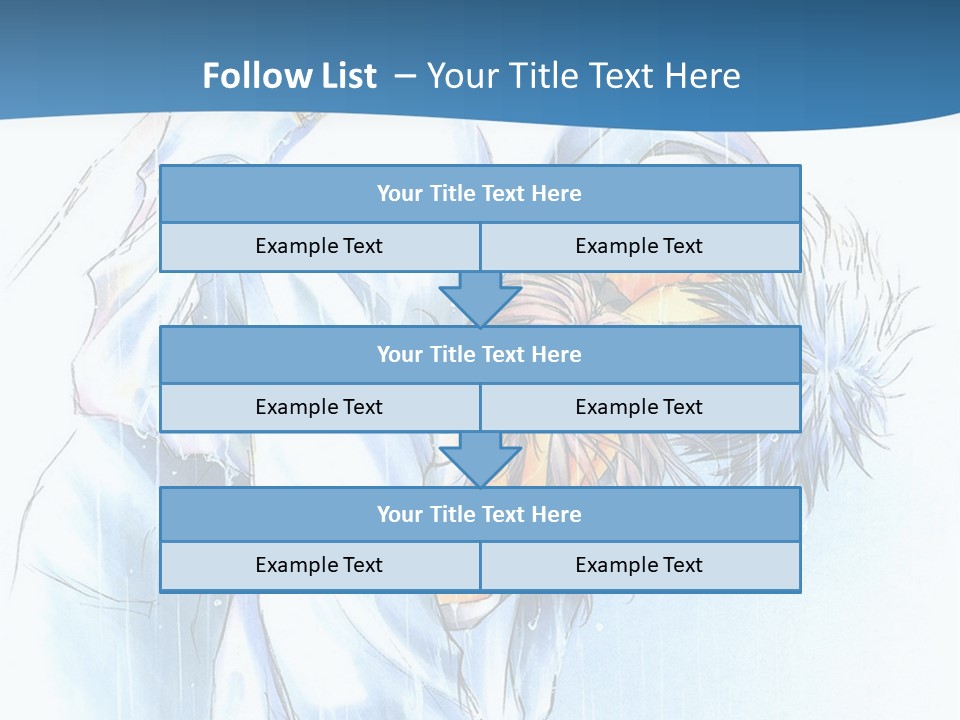 A Man Sleeping On A Bed With His Head In His Hands PowerPoint Template