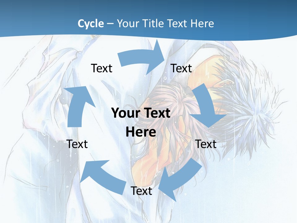 A Man Sleeping On A Bed With His Head In His Hands PowerPoint Template