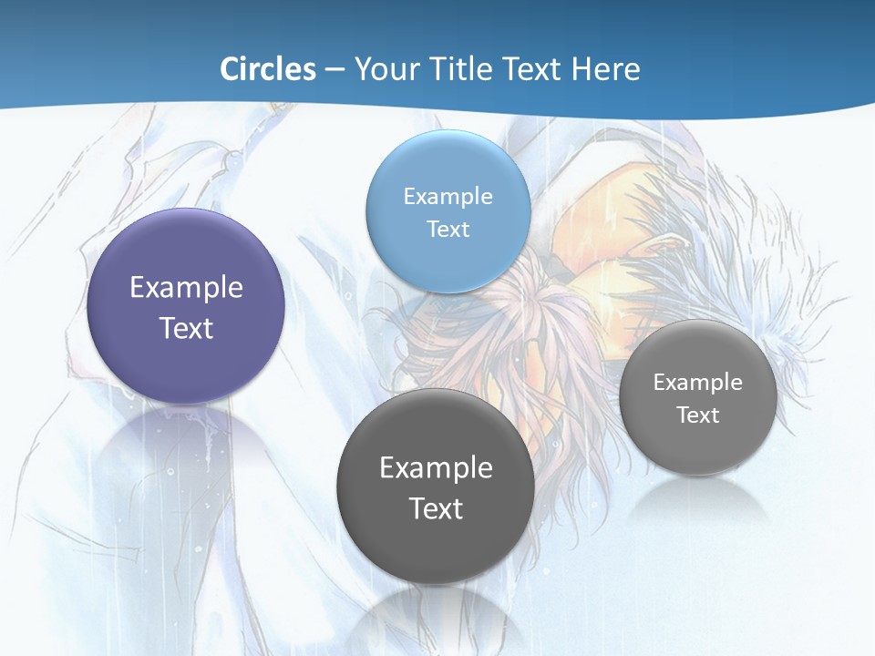 A Man Sleeping On A Bed With His Head In His Hands PowerPoint Template