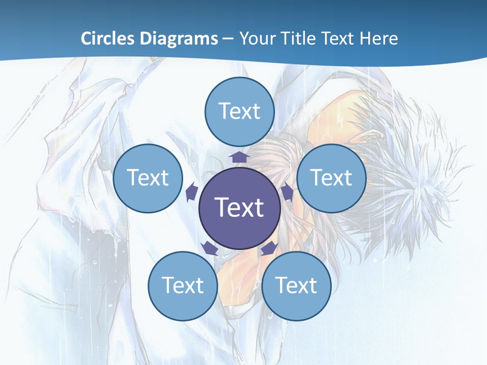 A Man Sleeping On A Bed With His Head In His Hands PowerPoint Template