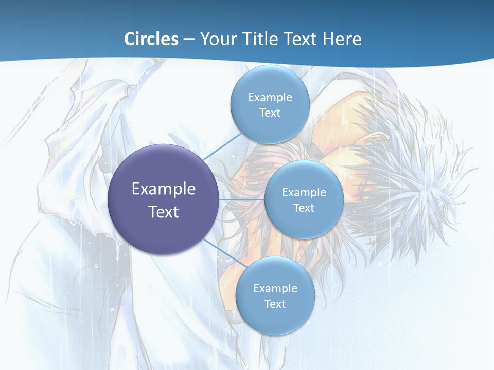 A Man Sleeping On A Bed With His Head In His Hands PowerPoint Template