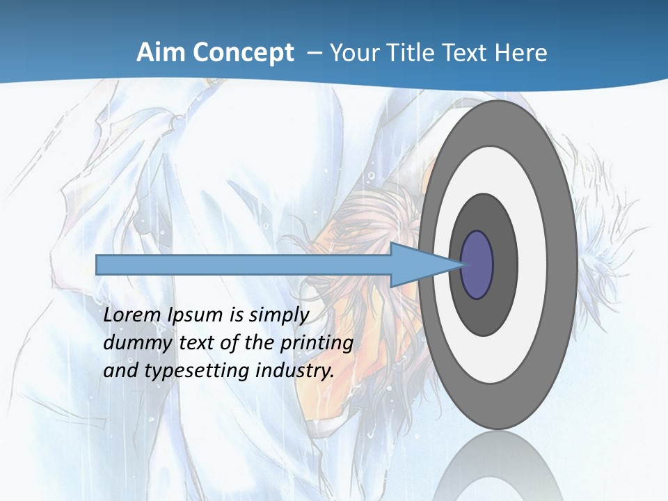 A Man Sleeping On A Bed With His Head In His Hands PowerPoint Template