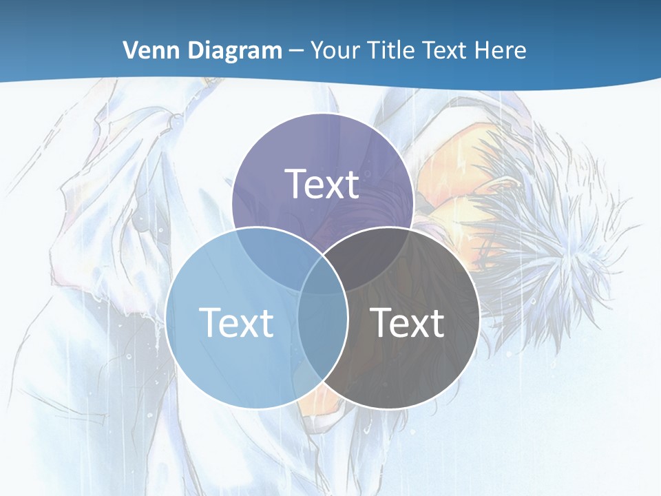 A Man Sleeping On A Bed With His Head In His Hands PowerPoint Template