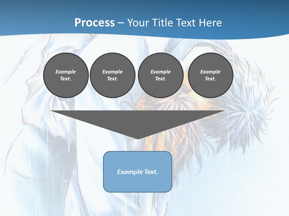 A Man Sleeping On A Bed With His Head In His Hands PowerPoint Template