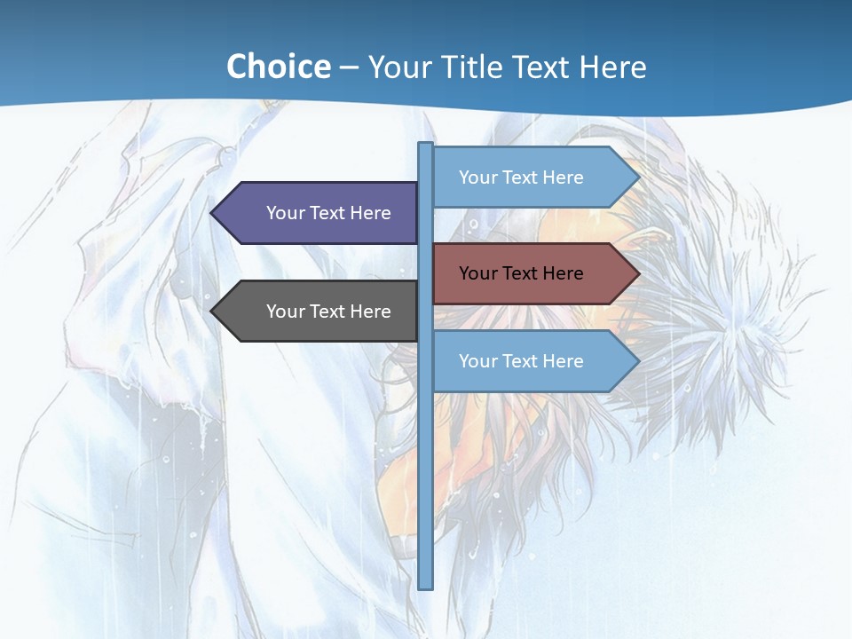 A Man Sleeping On A Bed With His Head In His Hands PowerPoint Template