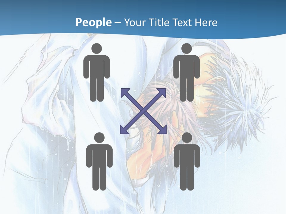 A Man Sleeping On A Bed With His Head In His Hands PowerPoint Template