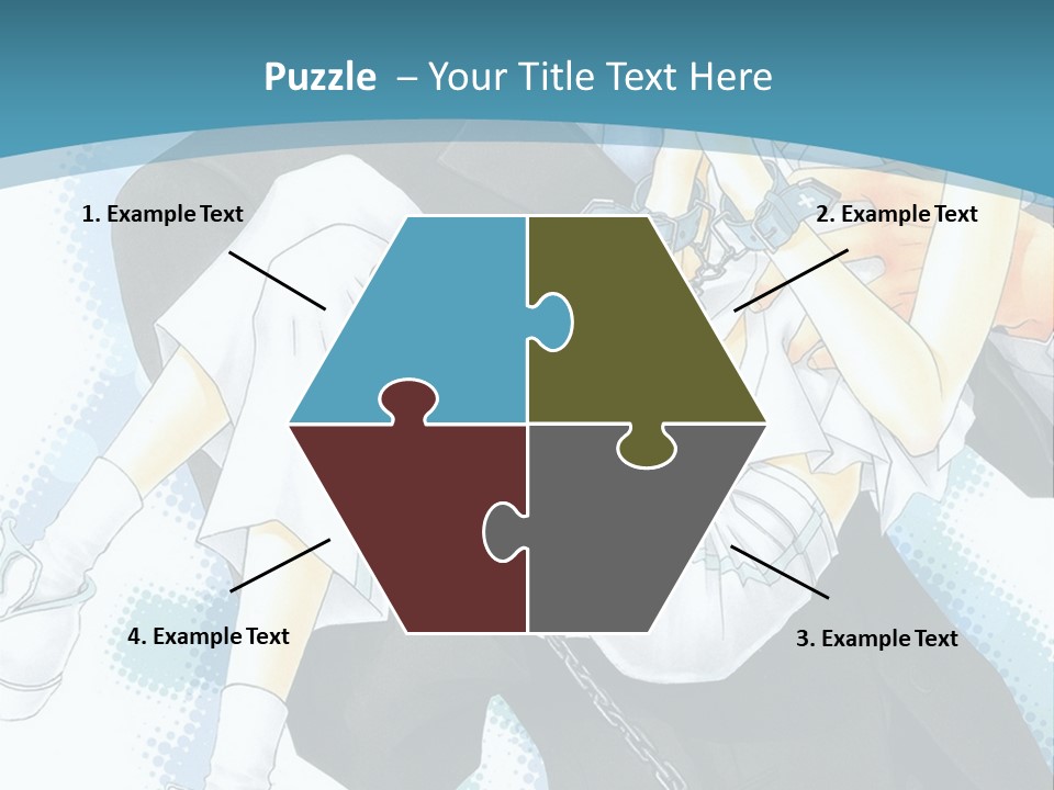 Helmet Person Puppy PowerPoint Template