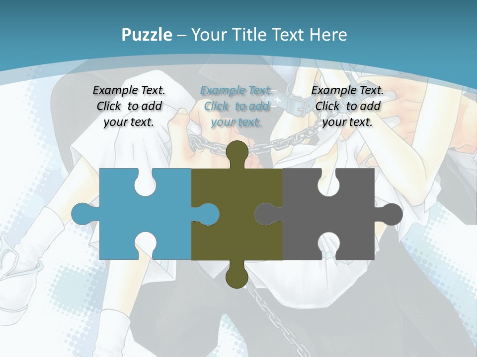 Helmet Person Puppy PowerPoint Template