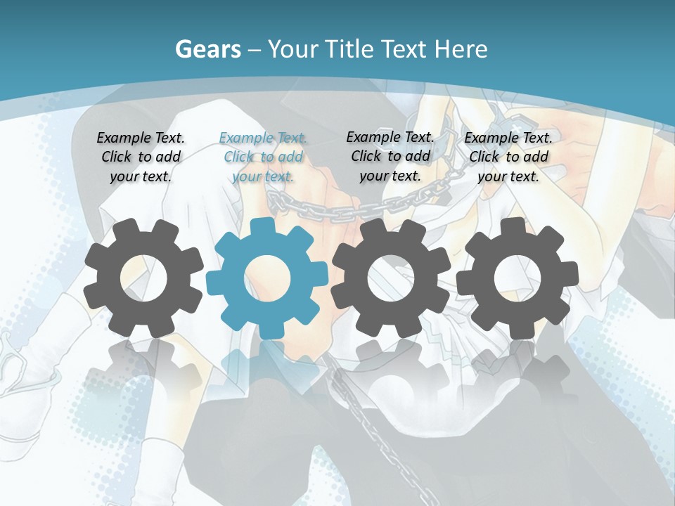 Helmet Person Puppy PowerPoint Template