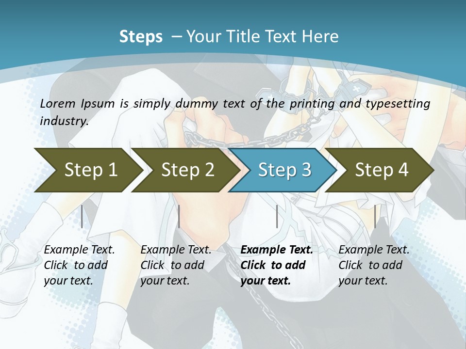 Helmet Person Puppy PowerPoint Template